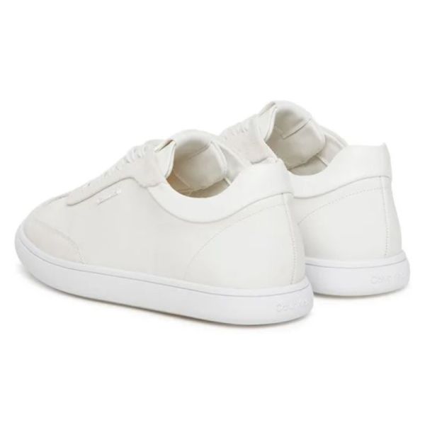 Pantofi sport Calvin Klein CUPSOLE LACE UP - LTH SUEMIX Femei