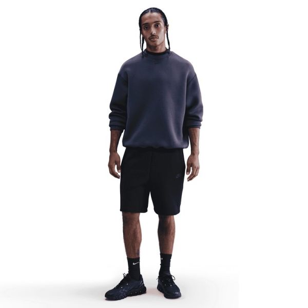Sort Nike M NK TECH FLC SHORT Barbati