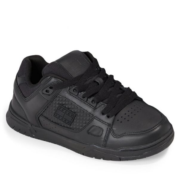 Pantofi Sport Tommy Hilfiger TJM LEATHER SKATER TONGUE EM0EM01260-BDS