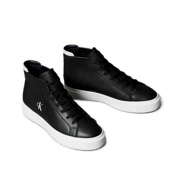 Pantofi sport Calvin Klein BASKET CUPSOLE MID LACEUP LTH Barbati