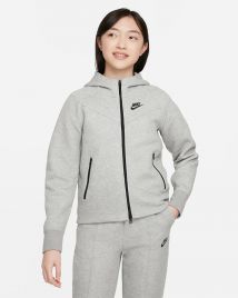 Bluza cu Fermoar Nike G NSW TCH FLC HD FZ LS Unisex 