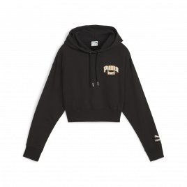 Hanorac Puma TEAM Cropped Hoodie Female