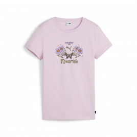 Tricou Puma GRAPHICS GROW & FLOURISH Tee Female