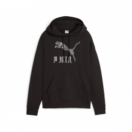 Hanorac Puma CLASSICS Shiny Logo Hoodie Female