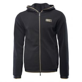 Bluza cu fermoar EA7 M HOODIE FZ PQ Barbati