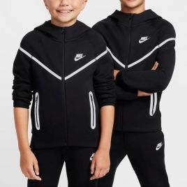 Bluza cu fermoar Nike B NSW TCH FLC SSNL TF+ WR FZ Unisex Copii