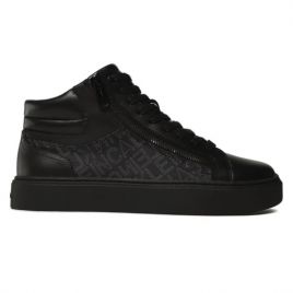 Pantofi Sport Calvin Klein HIGH TOP LACE UP W/ZIP MONO Male