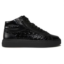 Pantofi Sport Calvin Klein HIGH TOP LACE UP W/ZIP  MONO Barbati