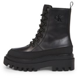 Pantofi Sport Calvin Klein FLATFORM LACE UP BOOT LTH Female