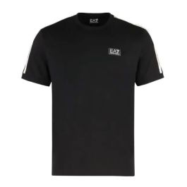 Tricou EA7 TRAIN LOGO SERIES M TAPE TEE SS CO Barbati