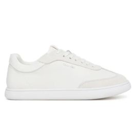 Pantofi sport Calvin Klein CUPSOLE LACE UP - LTH SUEMIX Femei