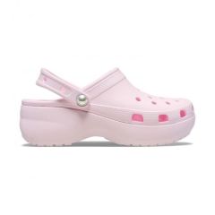 Papuci Crocs Classic Platform Pearl Clog Femei
