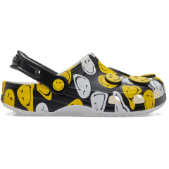 Papuci Crocs Smiley Classic Clog K Unisex Copii