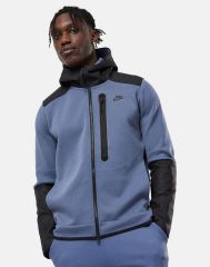 Bluza cu Fermoar Nike M NSW TCH FLC OVERLAY FZ Male 