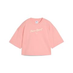 Tricou Puma PREMIUM ESS Oversized Graphic Tee Femei
