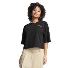 Tricou Puma LEO LUXE Oversized Short Tee Femei