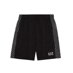 Sort EA7 BOY BERMUDA GRAPHIC COFT Unisex Copii