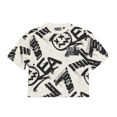 Tricou EA7 BOY TEE LS BASKET - BOY TEE LS BASKET Unisex Copii