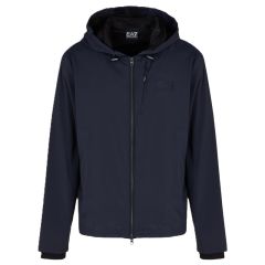Bluza cu fermoar EA7 M HOODIE FZ GRAPHENE Barbati