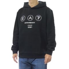 Hanorac EA7 TRAIN LOGO SERIES M  HOODIE RN COFT WRITINGS Barbati