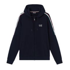 Bluza cu fermoar EA7 TRAIN ITALIAN SPIRIT M HOODIE FZ COPL Barbati