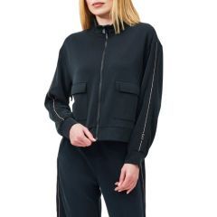Bluza cu fermoar EA7 W T-TOP FZ TAPE Femei
