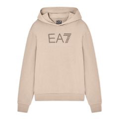 Hanorac EA7 TRAIN LOGO SERIES W HOODIE RN FANCY STRASS Femei