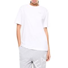Tricou EA7 TRAIN LOGO SERIES W MAXI LOGO OVERSIZE TEE Femei