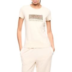 Tricou EA7 TRAIN LOGO SERIES W PAILLETS TEE CROSSOVER Femei