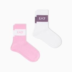 Sosete EA7 TENNIS PRO W LONG SOCKS BIPACK Femei