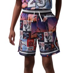 Sort Nike JDB MJ AOP SPORT DIAMOND SHORT Unisex Copii