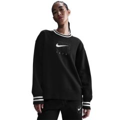 Bluza Nike W NSW PHNX FLC GX OS LNG CREW Femei