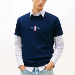 Tricou Tommy Hilfiger TJM REG SIGN BLOCK SS TEE EXT Barbati