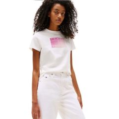 Tricou Tommy Hilfiger TJW REG GRADIENT FLAG SS Femei