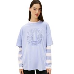 Tricou Tommy Hilfiger TJW OVS TOMMY DOLLAR TEE Femei