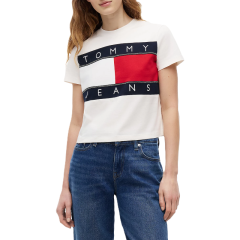 Tricou Tommy Hilfiger TJW REG FLAG SS TEE EXT Femei