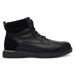 Ghete Tommy Hilfiger CORPORATE W LTH LACE BOOT Barbati