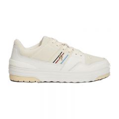 Pantofi sport Tommy Hilfiger SUEDE STRIPES BASKET LO Femei