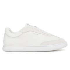 Pantofi sport Calvin Klein CUPSOLE LACE UP - LTH SUEMIX Femei
