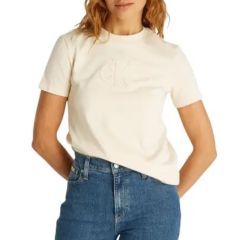 Tricou Calvin Klein CK APPLIQUE REGULAR TEE Femei