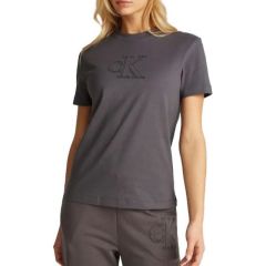 Tricou Calvin Klein CK APPLIQUE REGULAR TEE Femei