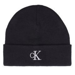 Caciula Calvin Klein MONOGRAM EMBRO BEANIE Unisex
