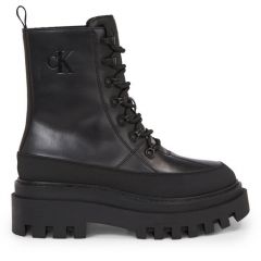 Pantofi Sport Calvin Klein FLATFORM LACE UP BOOT LTH Female