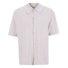Tricou Calvin Klein SS JACQUARD MESH SHIRTSWT 14GG Barbati
