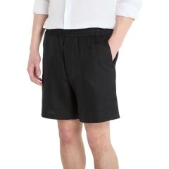 Sort Calvin Klein STRAIGHT LINEN 7" PULL ON SHORT Barbati