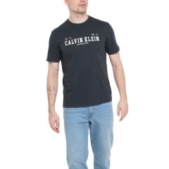 Tricou Calvin Klein SS 30S WHSL CALVIN COLL WORD GRA Barbati