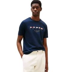 Tricou Tommy Hilfiger HILFIGER MULTI FLAGS TEE Barbati 