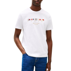 Tricou Tommy Hilfiger HILFIGER MULTI FLAGS TEE Barbati