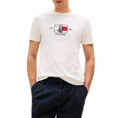 Tricou Tommy Hilfiger HILFIGER FLAG SAILING TEE Barbati