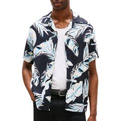 Camasa Tommy Hilfiger LIGHTWEIGHT LEAF AOP SS SHIRT Barbati